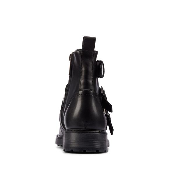 NEW CLARKS ORINOCO2 WOMEN'S BLACK LEATHER STUD BOOTS 9 - Picture 6 of 13